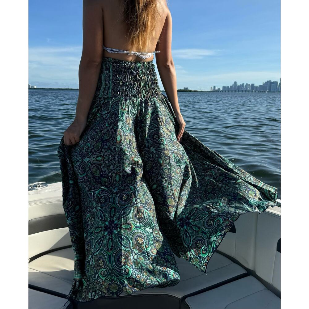 Maxi Pants Wide Leg High Waisted - Picture 2 of 5